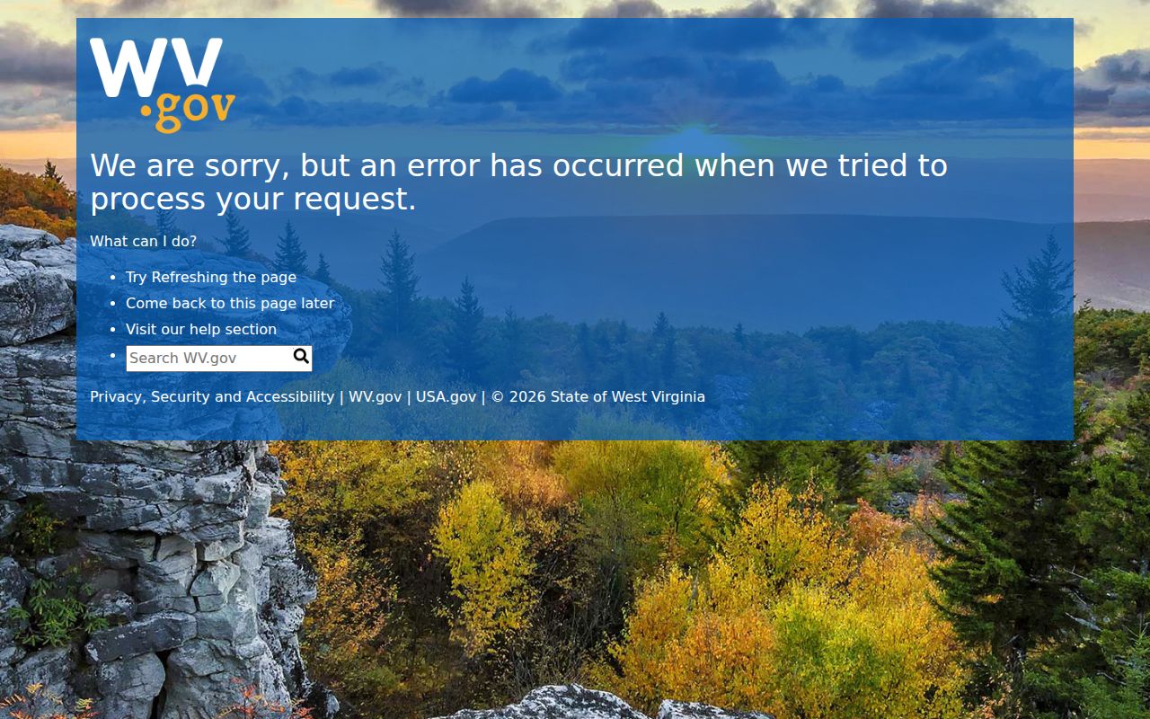 Beckley residents directory State Police registry disclaimer